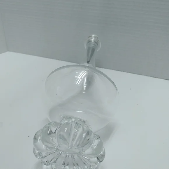 CRYSTAL DECANTER HAND BLOWN, Home Decor, collector - Picture 4 of 8